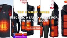 Best Electric Heated Vests For Winter Outdoor on AliExpress | Review - 9 Zone Heating Vest with Hood USB Electric Warm W...