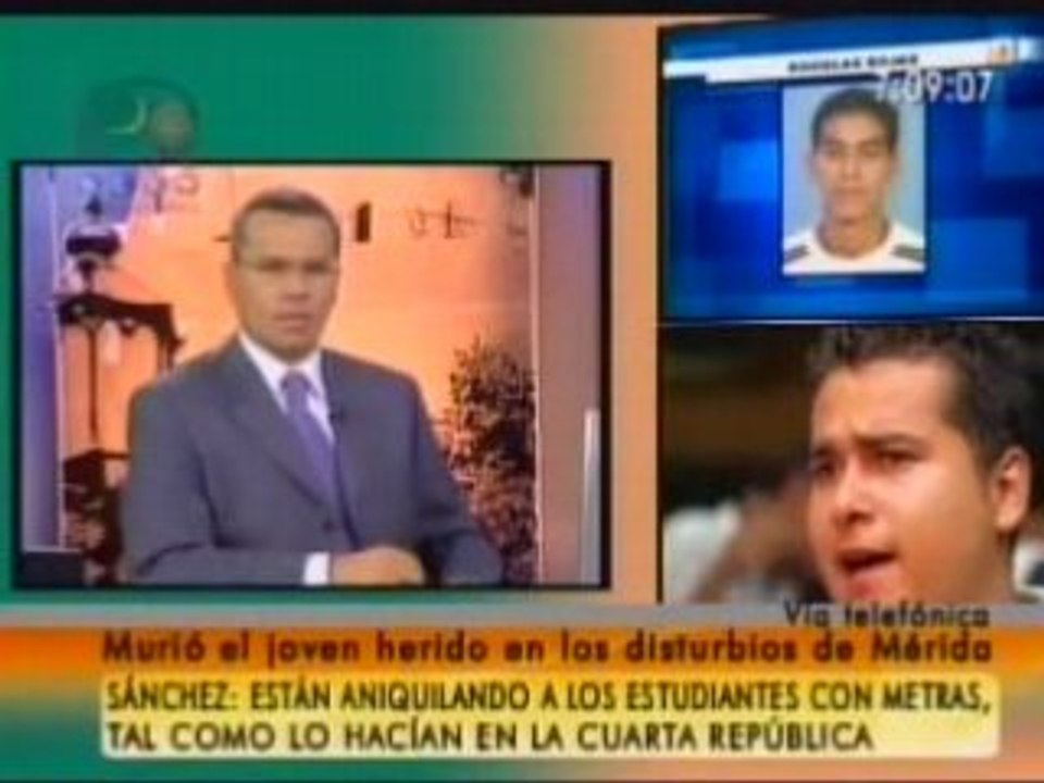 Caso estudiante de Mérida