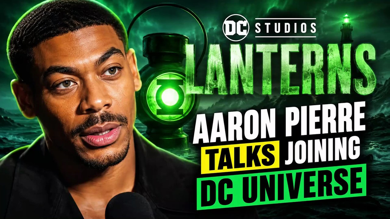 Aaron Pierre Talks John Stewart, Lanterns & Joining the DC Universe | Interview