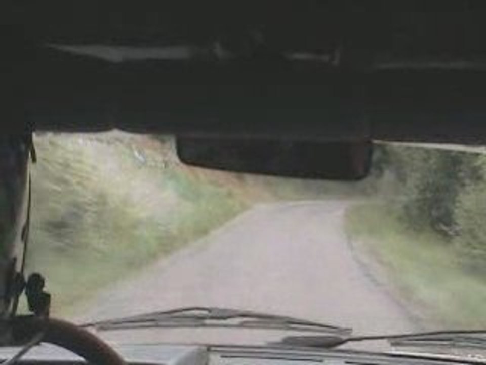 Rallye de la cote roannaise es2