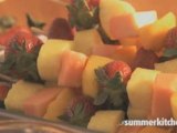 How to make Grilled Fruit Skewers