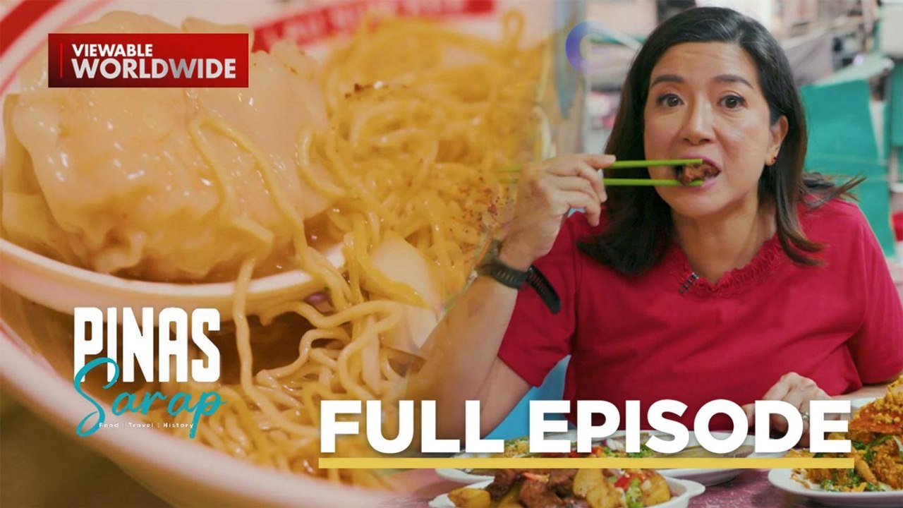 Bamboo noodles, street food at masarap na putah...