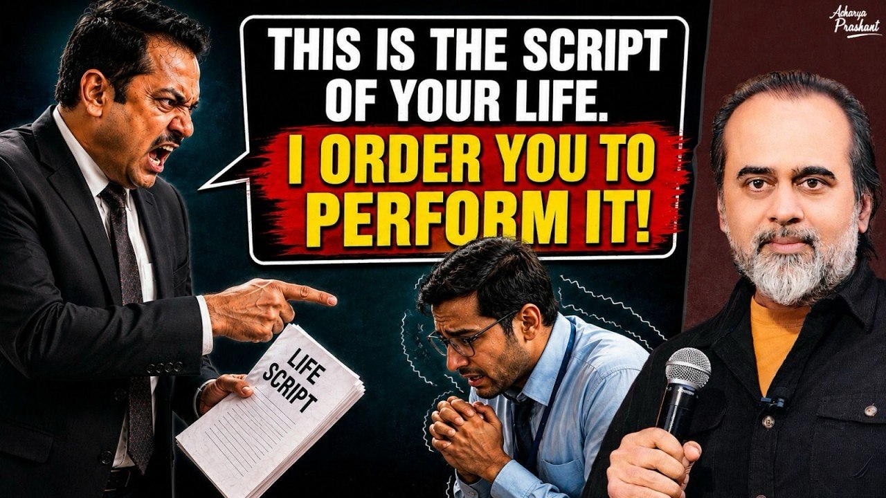 A Stranger Is Writing the Story of Your Life - Don't Allow That || Acharya Prashant (2026)