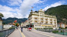 Interlaken Switzerland: Breathtaking 8K Views of the Swiss Alps FULL HD