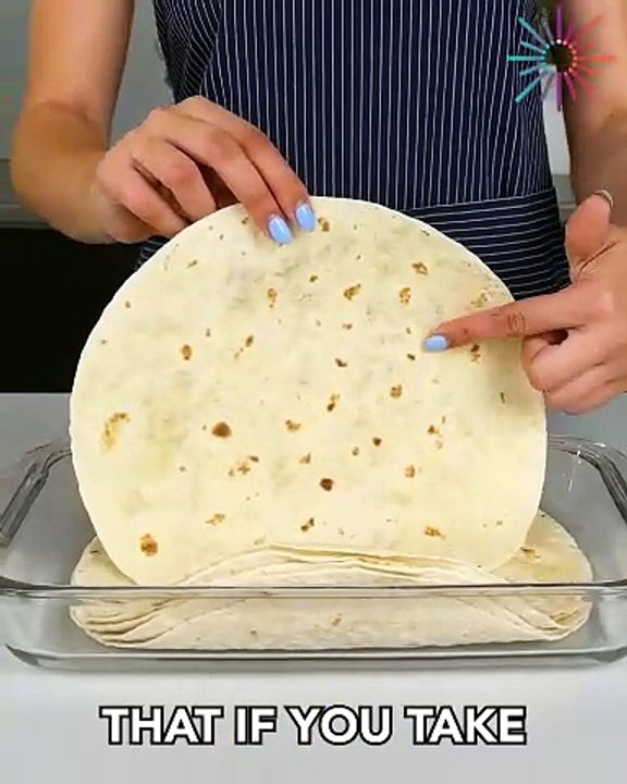 Hassle-free tortilla dinner idea for a fast meal! 🌯🍴