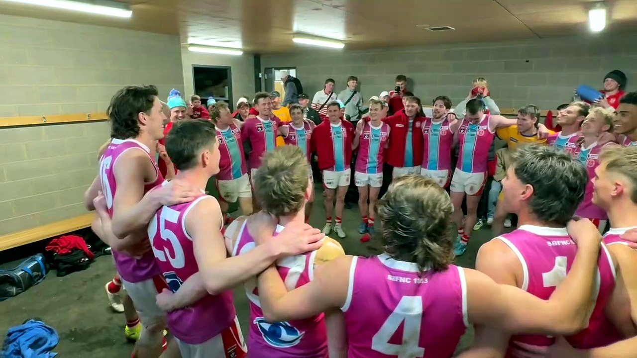 BFNL: South Bendigo celebrates win over Golden Square. August 8, 2026.