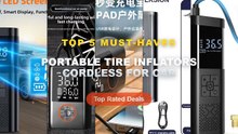 Ultimate Guide to the Best Portable Tire Inflators Cordless For Car - Cordless Portable Car Tire Inflator Pump, High Pre...