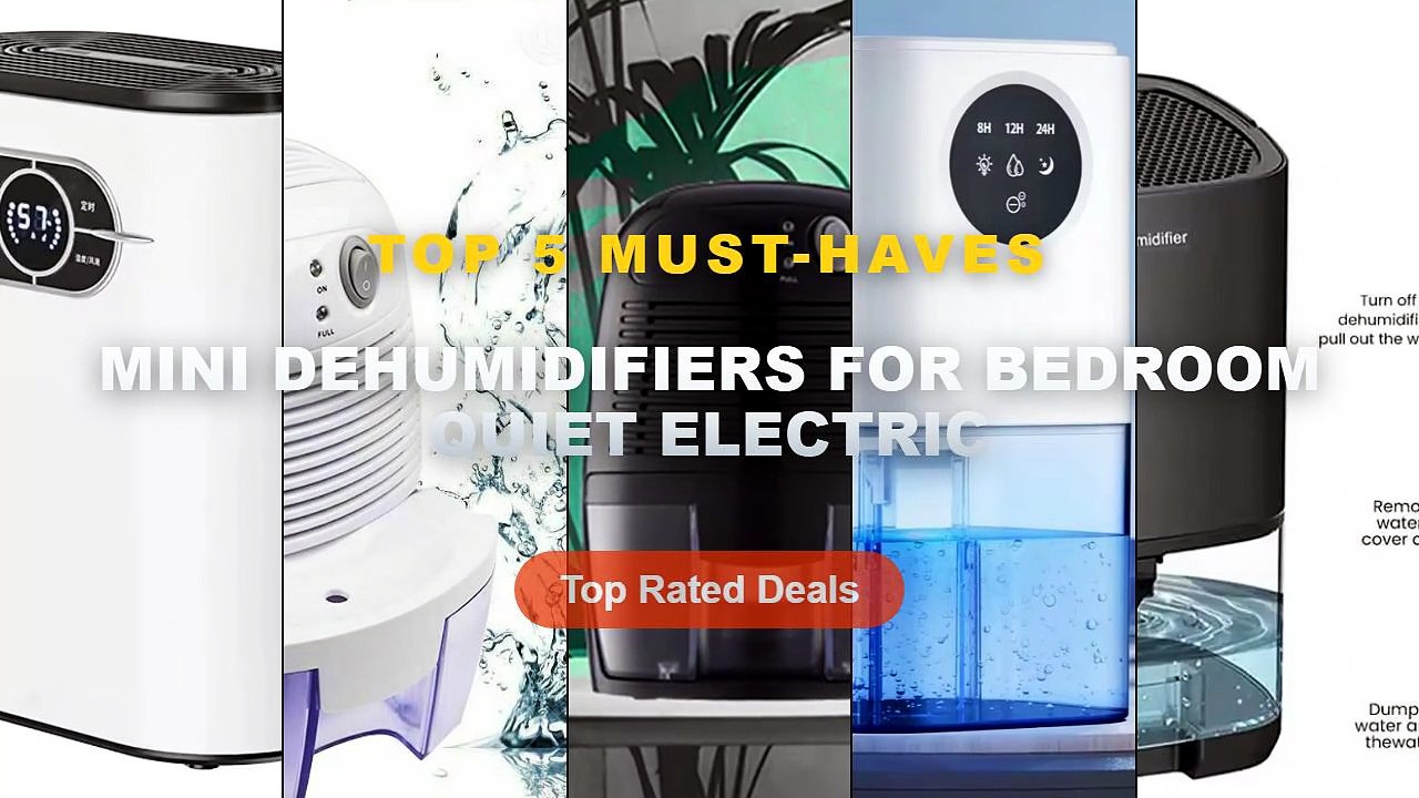 Top 5 Best Mini Dehumidifiers For Bedroom Quiet...