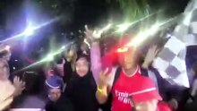 Bersama 600 Peserta Gubernur Kaltara ikuti Run Night Slipi Tarakan