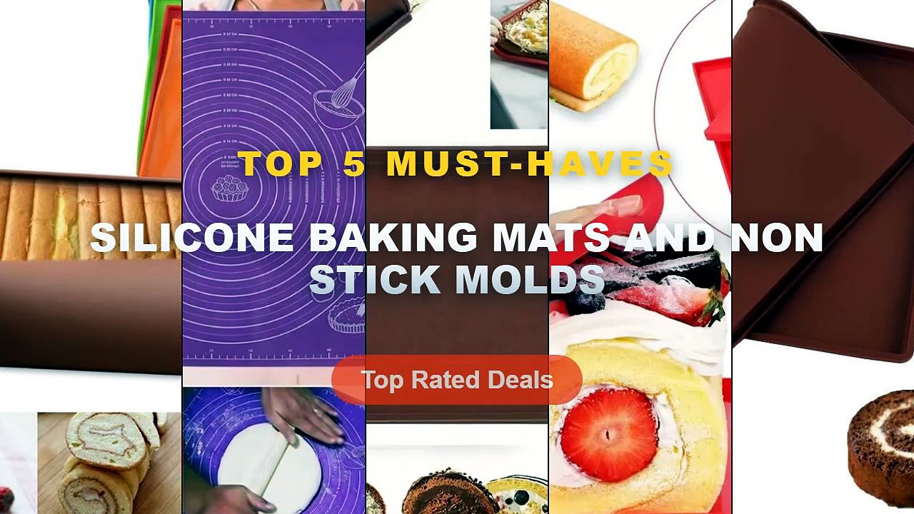 Why Everyone Is Buying Silicone Baking Mats And Non Stick Molds - Silicone Cake Roll Pad Molds Non stick Baking Mat Maca...