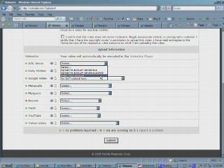 Free Multi Site Video Uploading From Vidmetrix