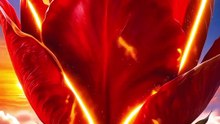 The Crimson Bloom Beneath an Infinite Sky