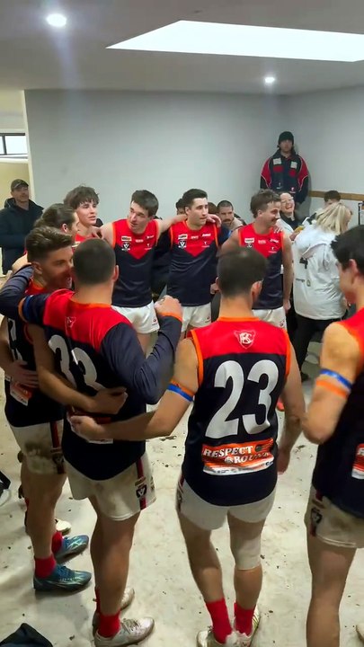 Bungaree song after round 16 CHFL win over Hepburn