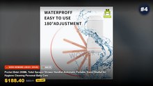Top 5 Best Portable Bidet Sprayers For Travel Toilet (Must Have!) - Portable Bidet High Pressure Electric Sprayers Toile...