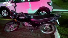 Moto furtada é recuperada pela GM pela segunda vez em dois dias em Cascavel
