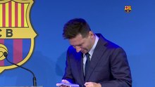 Lionel Messi's farewell speech at Barcelona - five years on
