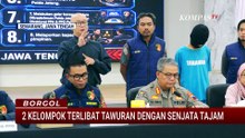 Tawuran Antarkelompok Gangster Semarang dan Kendal, 12 Orang Ditangkap Polisi | BORGOL