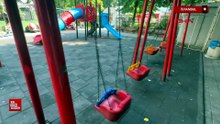 Avcılar’da çocuk parkında yetişkinlerin kavgası kamerada