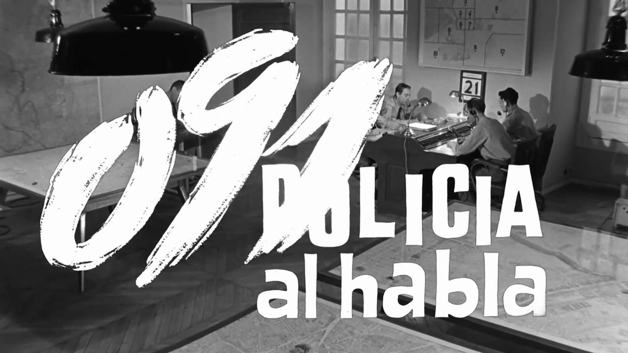 091, policia al habla 1960 HD 1080 Adolfo Marsillach, Tony Leblanc