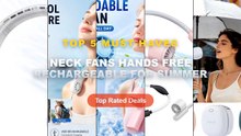 Ultimate Guide to the Best Neck Fans Hands Free Rechargeable For Summer - Clip On Mini Fan Portable Rechargeable 2000mah...