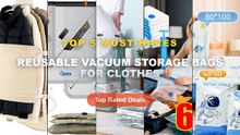 Cheap & Best Reusable Vacuum Storage Bags For Clothes Unboxing & Review - Reusable Vacuum Bag and Pump Cover for Clothes...