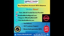 41. Best plese to Buy onlyfans account with balance