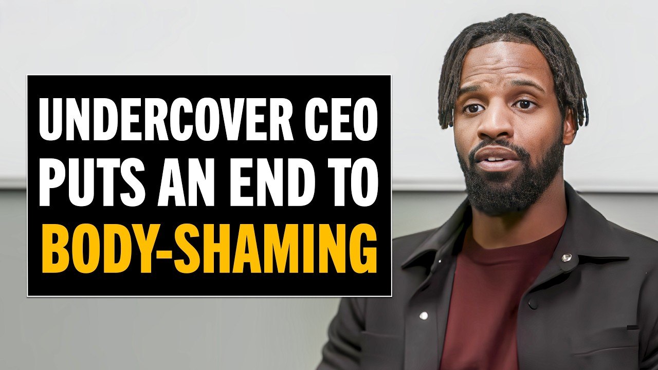 Undercover CEO Exposes Employees Who Mock Others’ Appearance