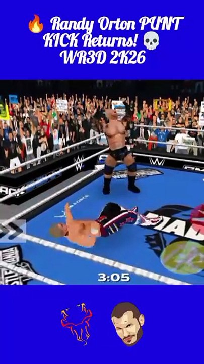 Randy Orton Punt Kick 🔥 | WR3D 2K26 Gameplay