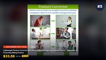 Cheap & Best Portable Neck And Back Posture Correctors For Desk Work Unboxing & Review - Unisex Adult Posture Support Be...