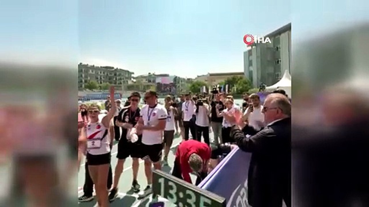 Bakan Bak’tan Avrupa Şampiyonu İlke Özyüksel Mihrioğlu için tebrik mesajı | Ajansspor | IHA