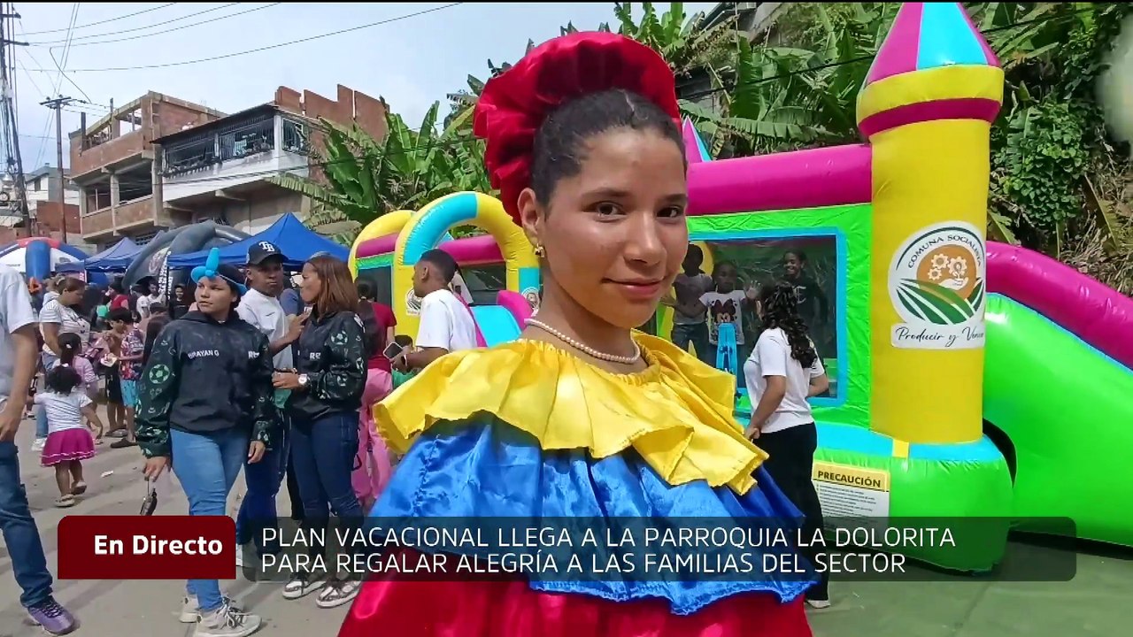 Atienden a familias de La Dolorita con jornada cultural y de esparcimiento