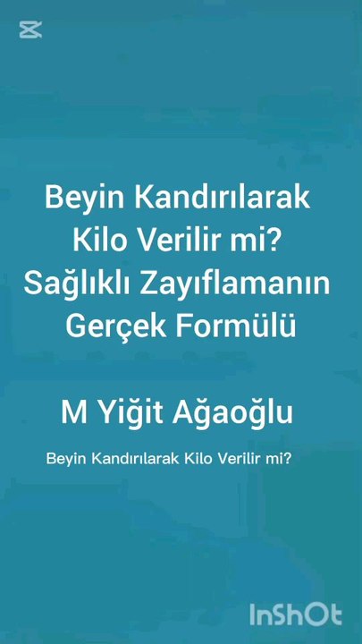 #SağlıklıZayıflama #BedeniniTanı #KişiselGelişim #BilinçliYaşam #Sağlık