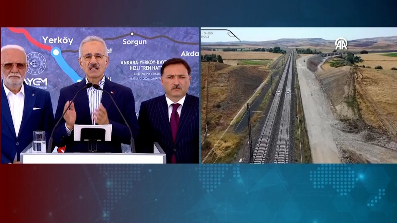 Bakan Uraloğlu: 7 saat süren Ankara-Kayseri yolu 1 saat 45 dakikaya düşecek