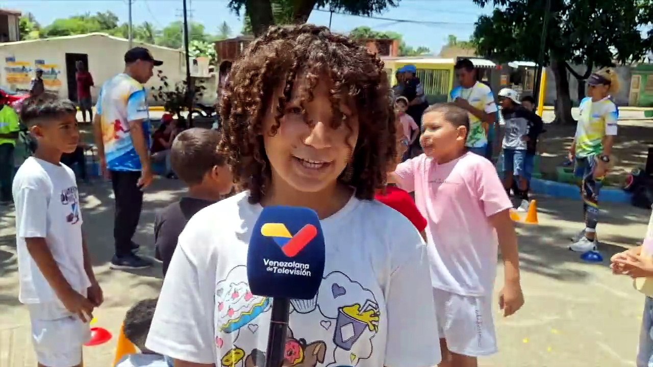 Aragua | Niños de Santiago Mariño disfrutan plan vacacional con actividades recreativas