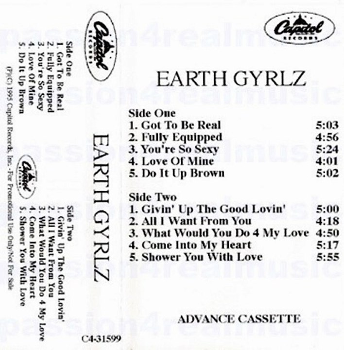 Earth Gyrlz - Come Into My Heart