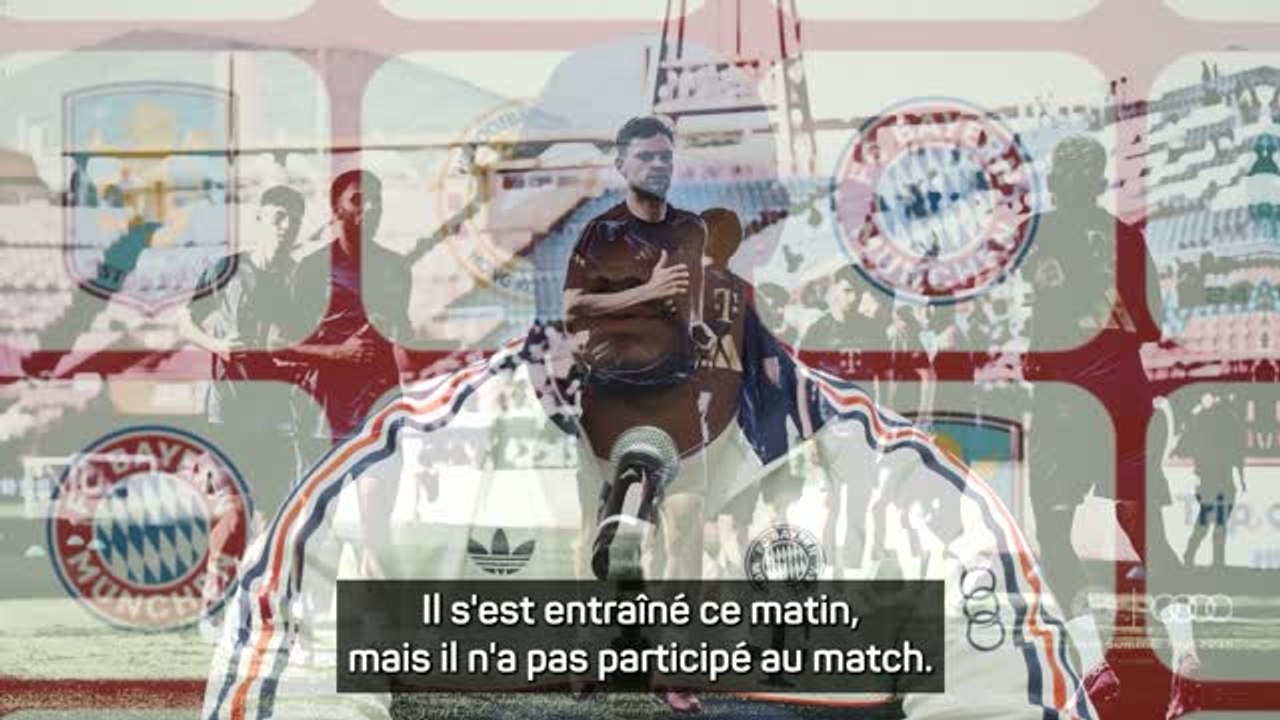Bayern - Kimmich encore marqué par sa blessure au Mondial