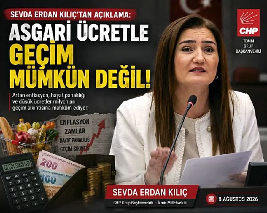CHP’li Kılıç’tan CİMER açıklaması: Bunun adı artık ekonomik kriz değil, ağır bir sosyal yıkım