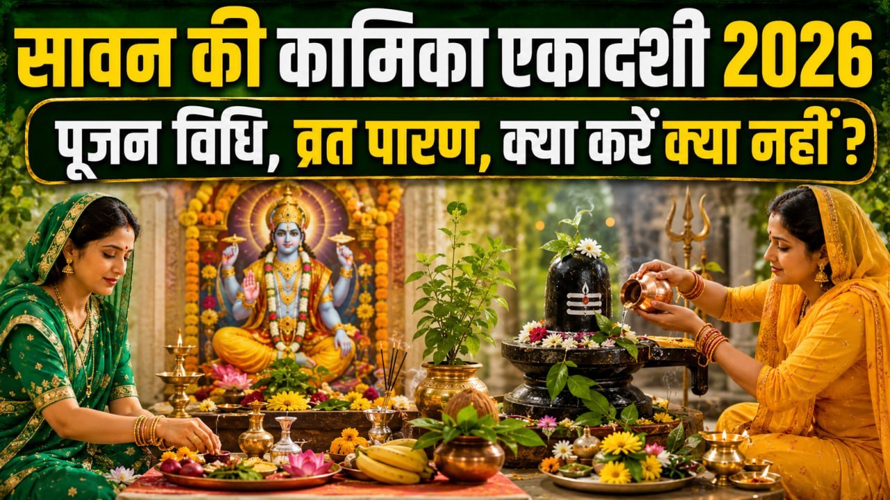 Sawan Kamika Ekadashi 2026: सावन की इस एकादशी पर कैसे करें पूजा ? जानें शुभ मुहूर्त और पारण समय