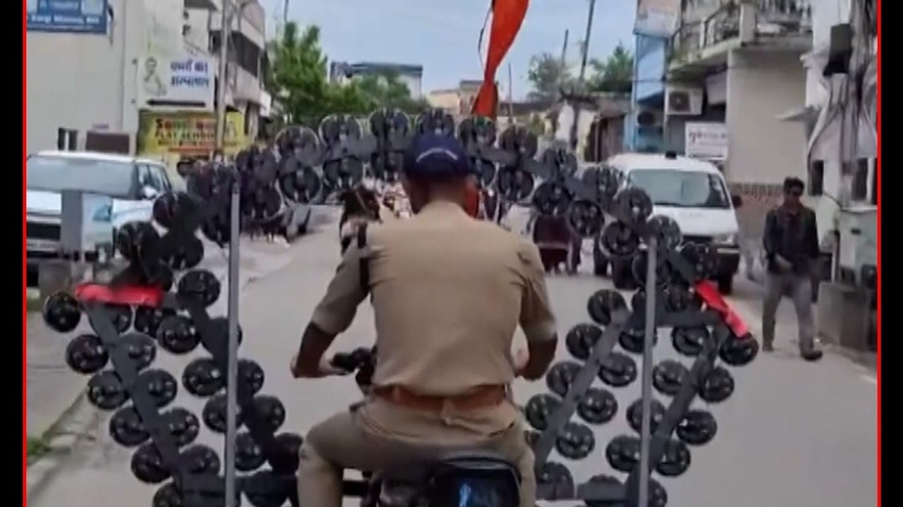 Haridwar में कांवड़ यात्रा के दौरान 500 हॉर्न वाली बाइक हुई सीज