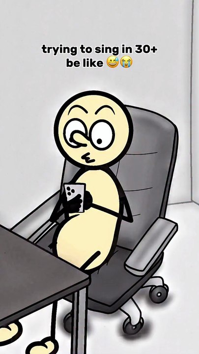 Trying to Sing in 30+ 😂 | Stick Man Animation