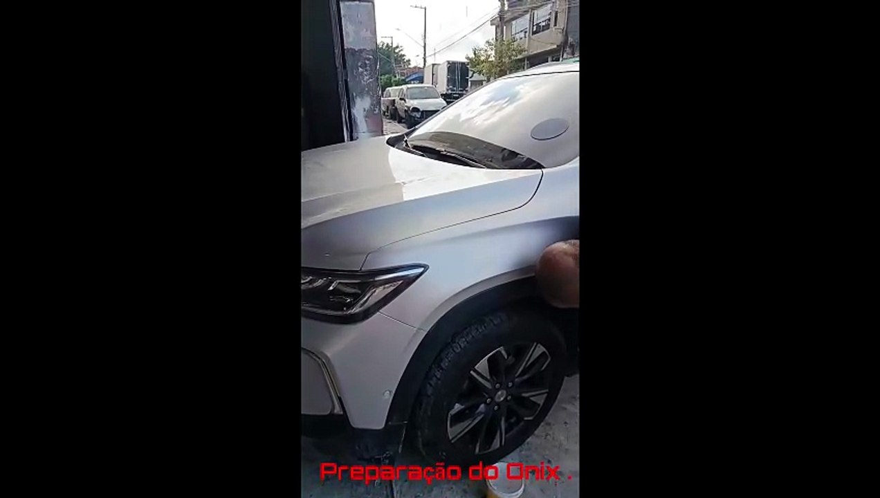 Preparação do Chevrolet Onix.