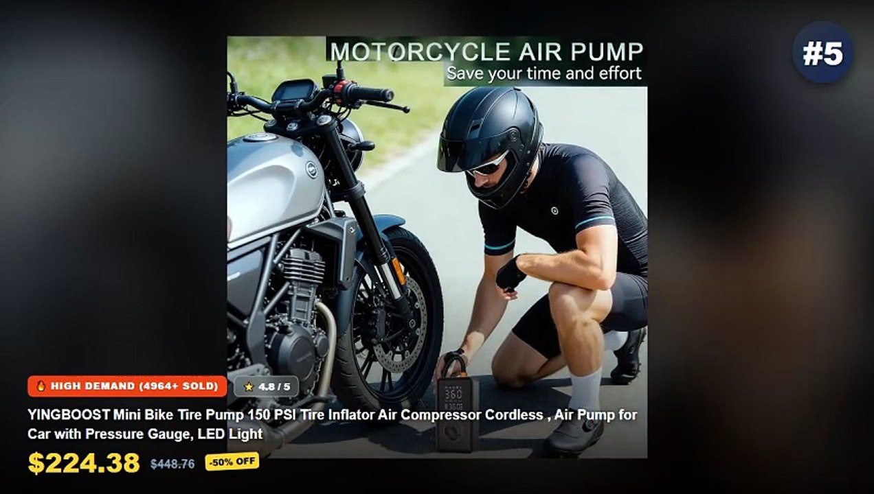 Why Everyone Is Buying Mini Air Pumps Cordless...