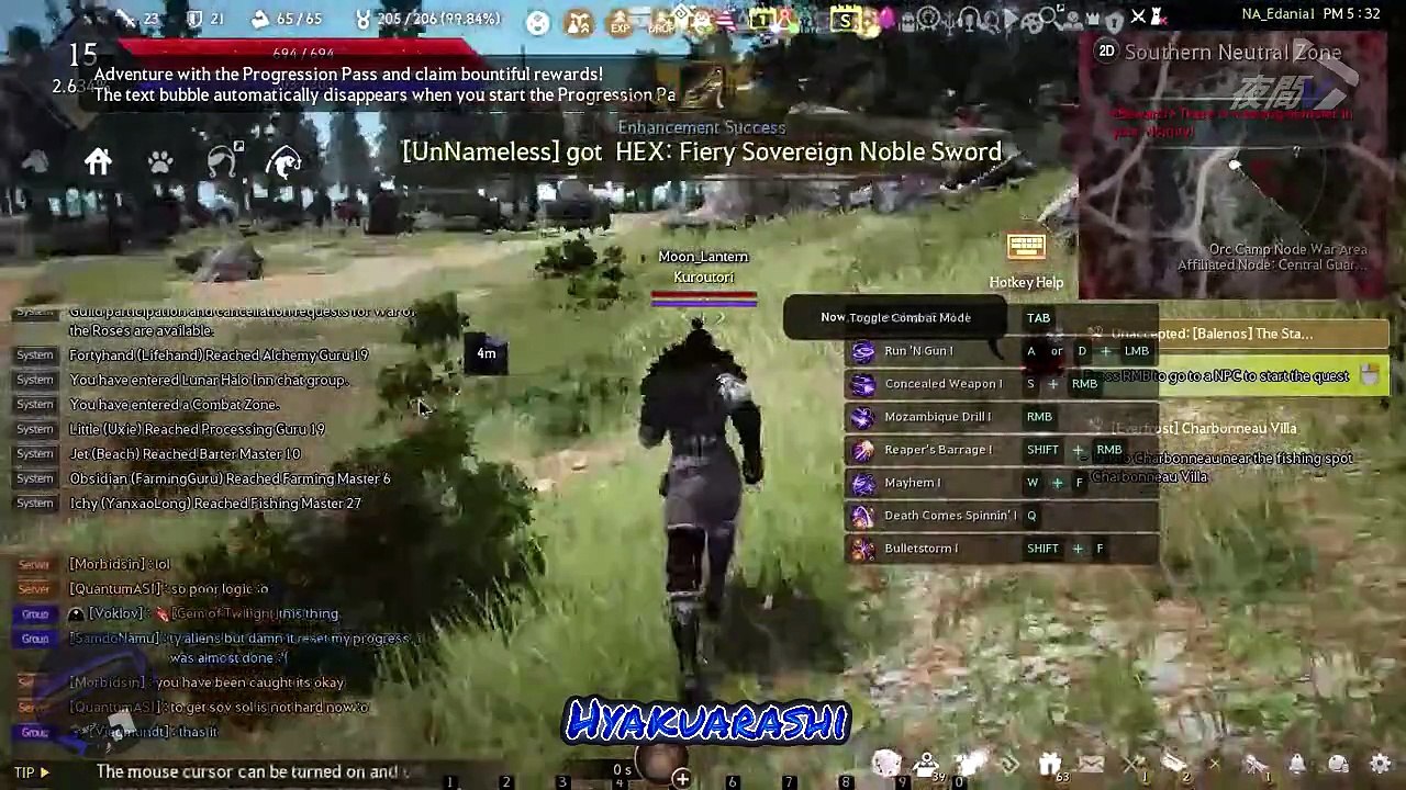 [Hyakuarashi ][Black Desert Online] Trying New Agent Class!【YORUV】