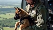 K9 Puppy Jumps Into Helicopter 🐕‍🦺🚁 | Amazing Military K9 Training