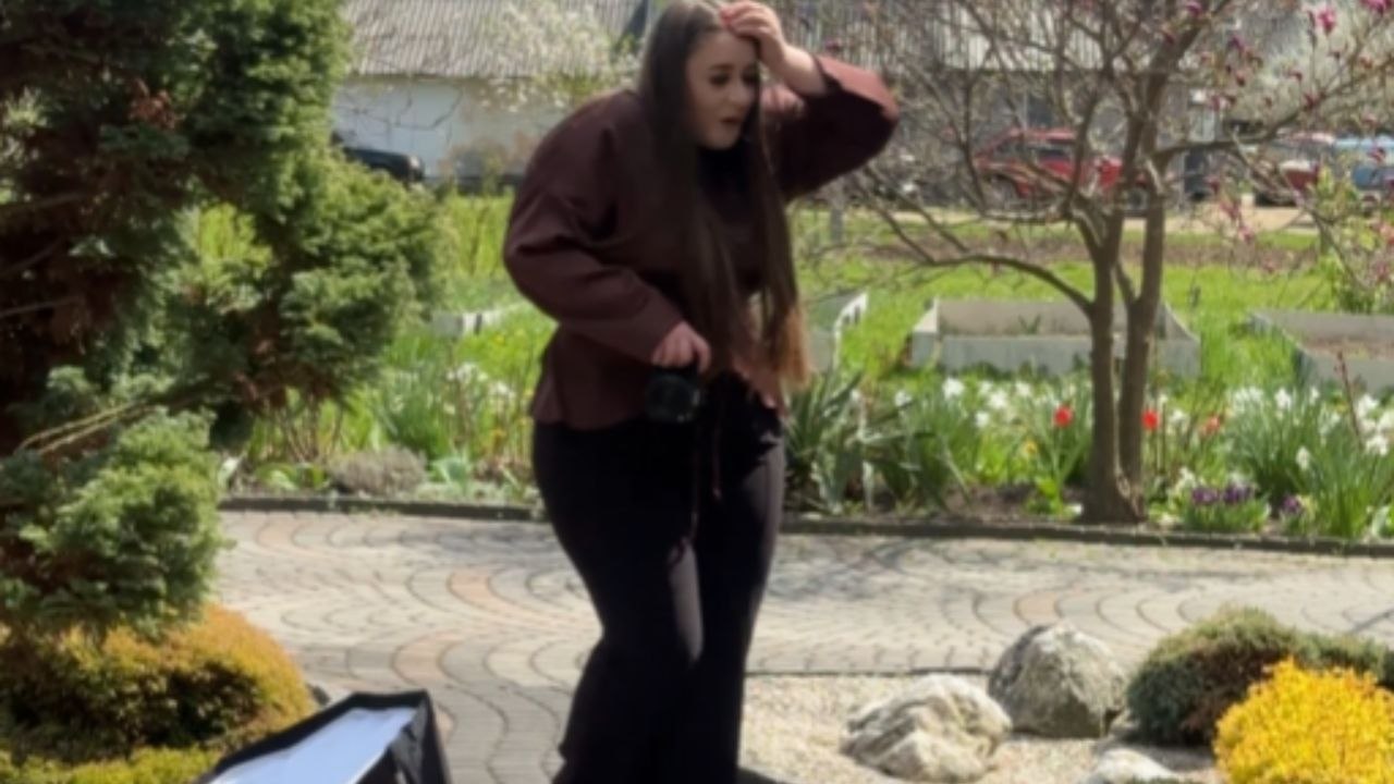 Girl Gets Struck By A Softbox During A Shoot