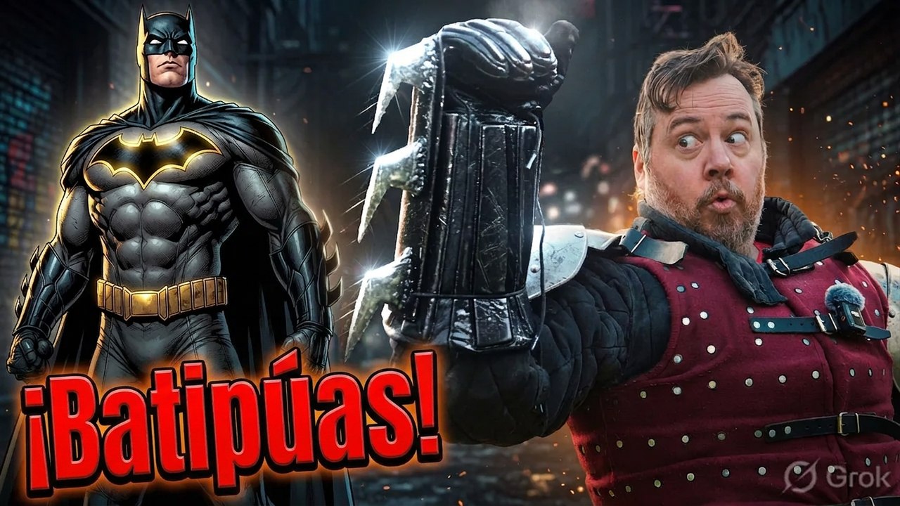 ¡Las púas de los guanteletes de Batman en la vida real están de locos!