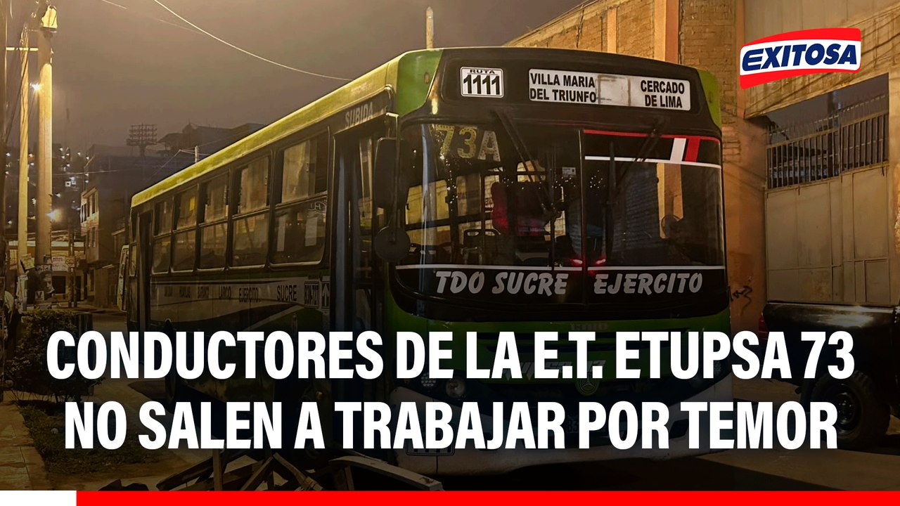 VMT: Disparan más de 18 veces contra patio de maniobras de Etupsa 73