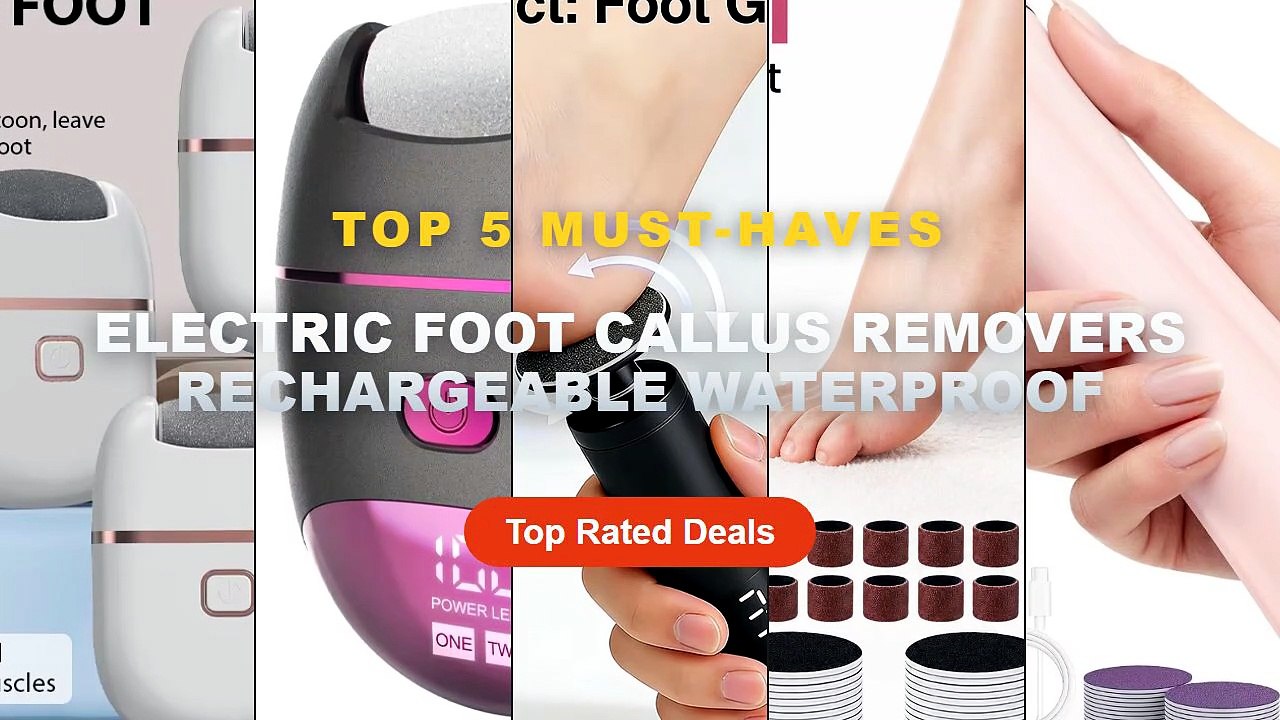 Don't Buy Electric Foot Callus Removers Rechargeable Waterproof Before Watching This! - Electric Foot Callus Remover Rec...