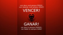 com SATANÁS você sempre VENCE! / con Satán tu siempre SE GANA! #satanás #satán #diablo #satanismo