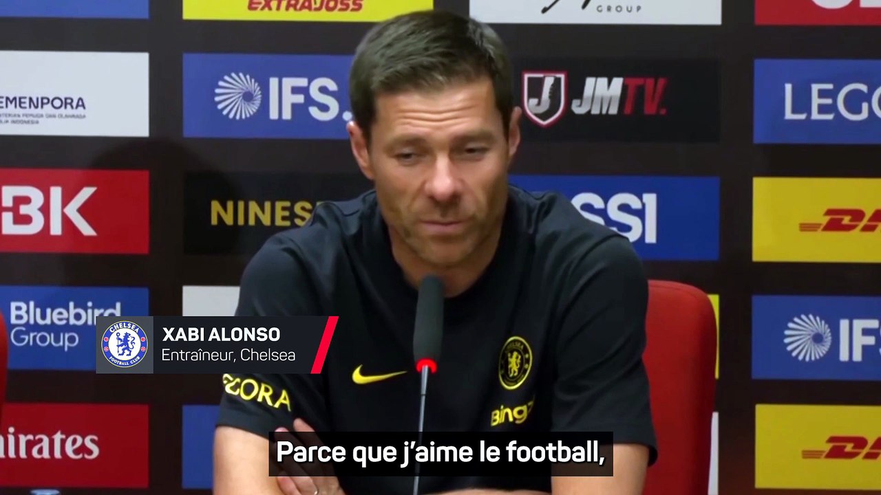 Xabi Alonso explique son choix d'avoir rejoint les Blues